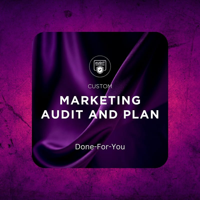 DFY Marketing Audit and Plan